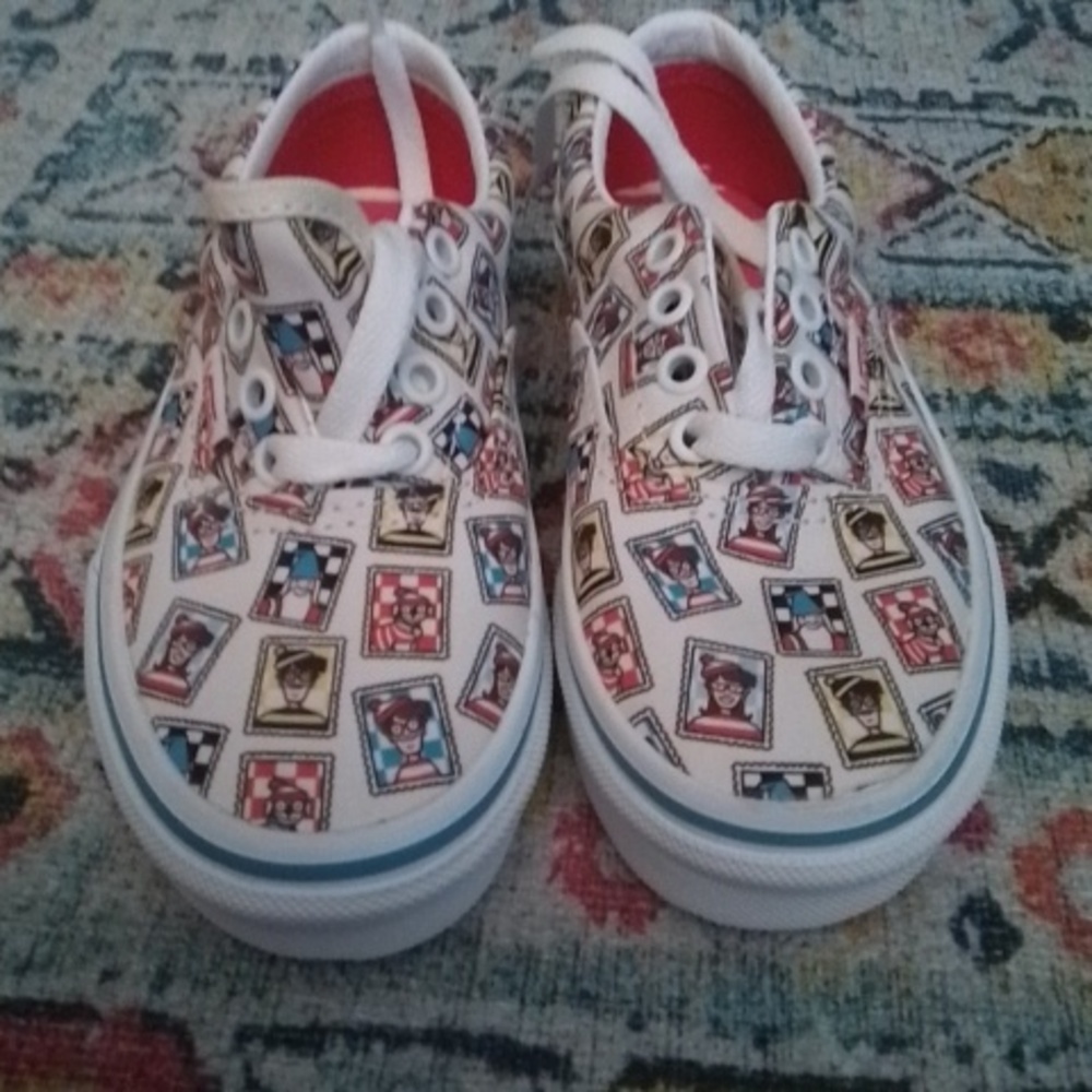 Vans (Where's Waldo?) Era postage US Kids size 12 - Picture 4 of 5
